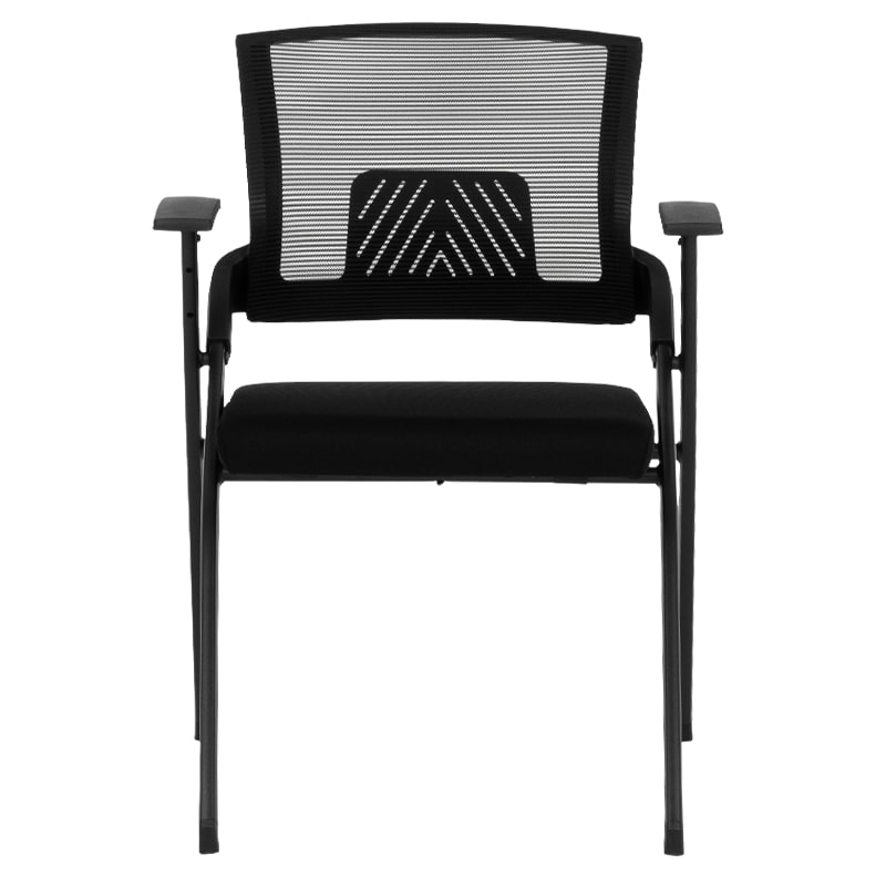 Сгъваем посетителски офис стол Carmen 1705 черен